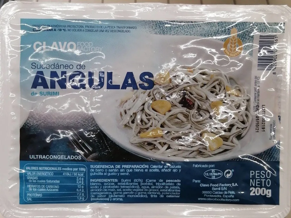 Sucedáneo de angulas