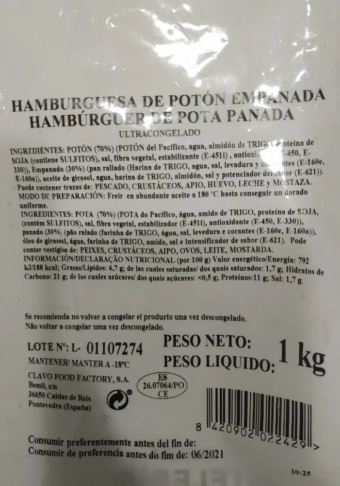 Hamburguesa de Poton