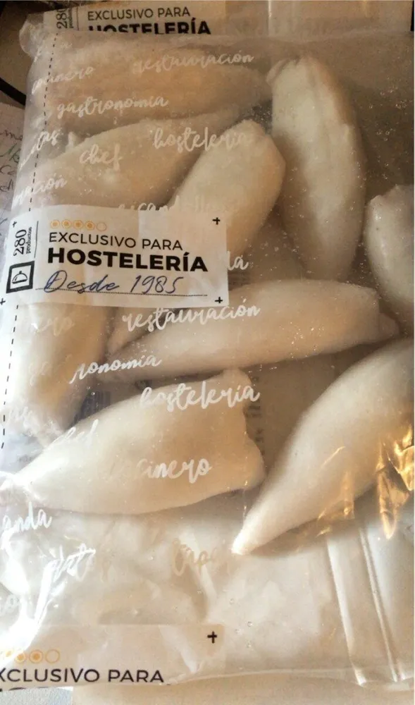 Calamars farcis aux encornets ( surgelés)
