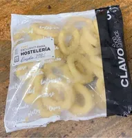 Anillas de pota rebozadas