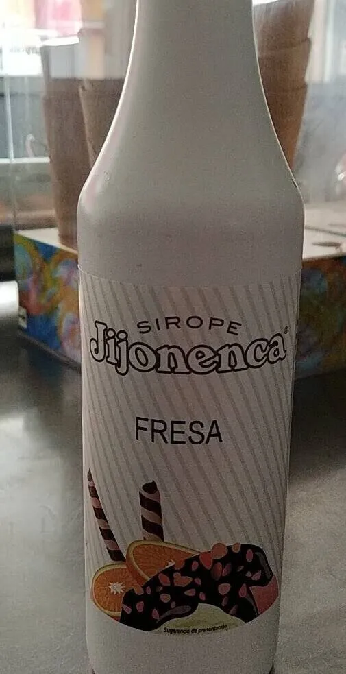 Sirope jijonenca fresa