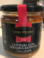 Lentejas con ternera retinta
