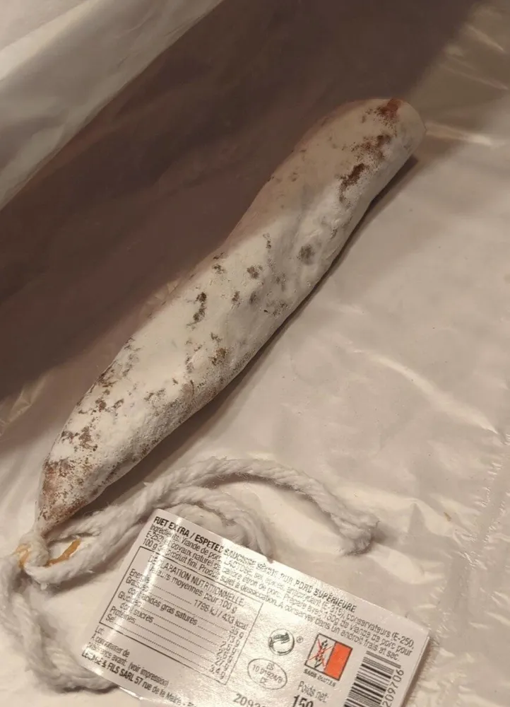 Fuet Extra Espetec saucisse sèche pur porc supérieur