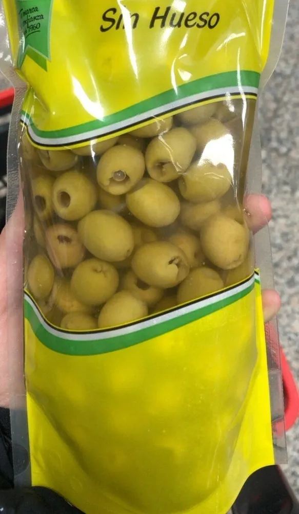 Aceitunas de mesa sin hueso