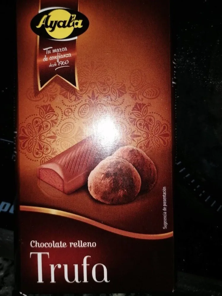 Chocolate relleno Trufa