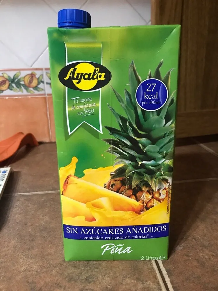 Zumo de piña
