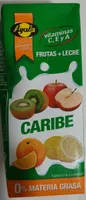 Frutas + leche caribe