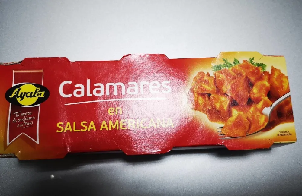 Calamares en salsa americana