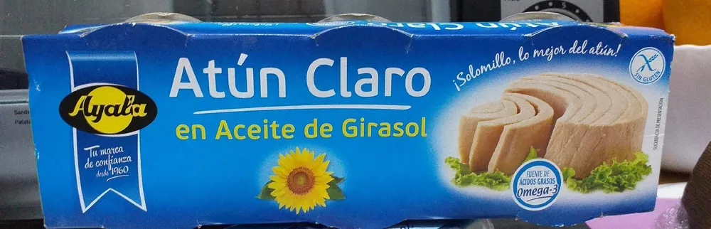 Atún Claro en Aceite de girasol