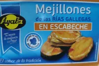 Mejillones de las Rias Gallegas en escabeche