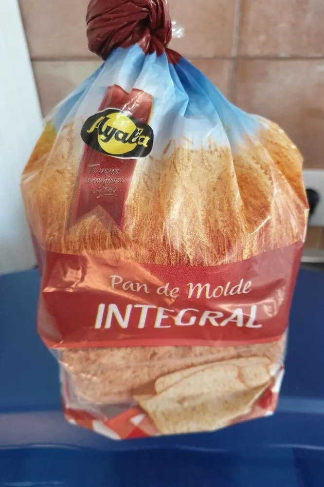 Pan de molde integral