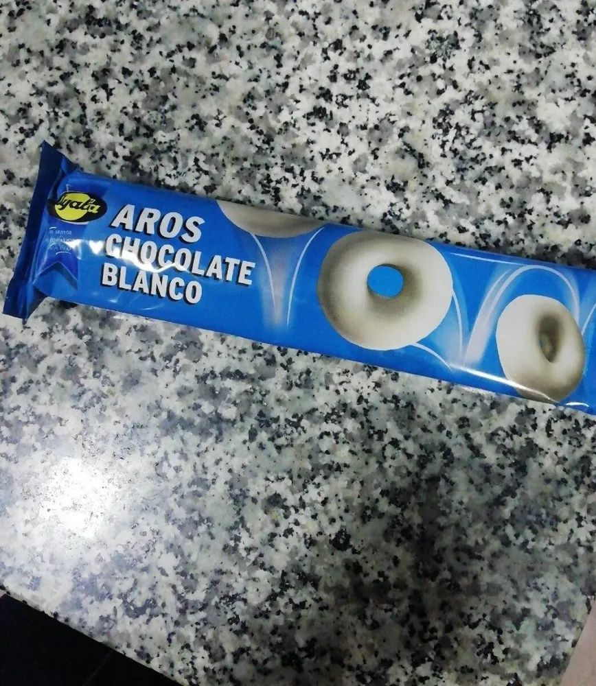 Aros chocolate blanco
