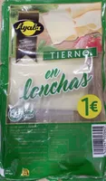 Tierno en Lonchas