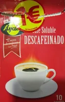 Café soluble descafeinado