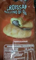 Croissant relleno de cacao