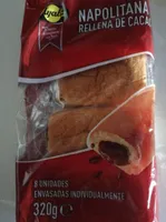 napolitana rellena de cacao