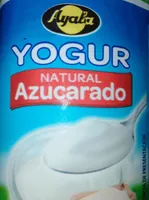 Yogur natural azucarado