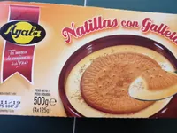 Natillas con galleta