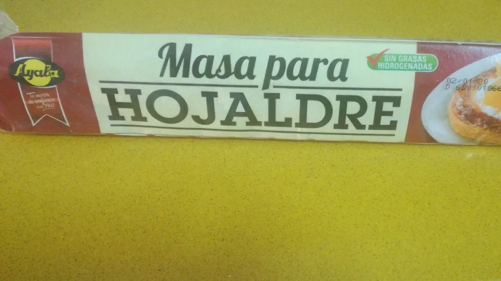 Masa para hojaldre