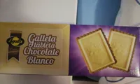 Galletas tableta chicolate blanco