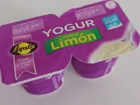 Yogur sabor limón