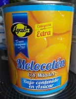 Melocotón enlatado
