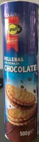 Galletas rellenas con chocolate 500g