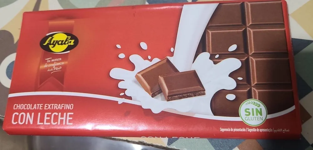 Chocolate extrafino con leceh
