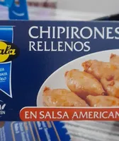 Chipirones rellenos en salsa americana