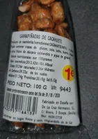 Garrapiñadas de cacahuete