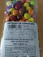 Lentejas de chocolate