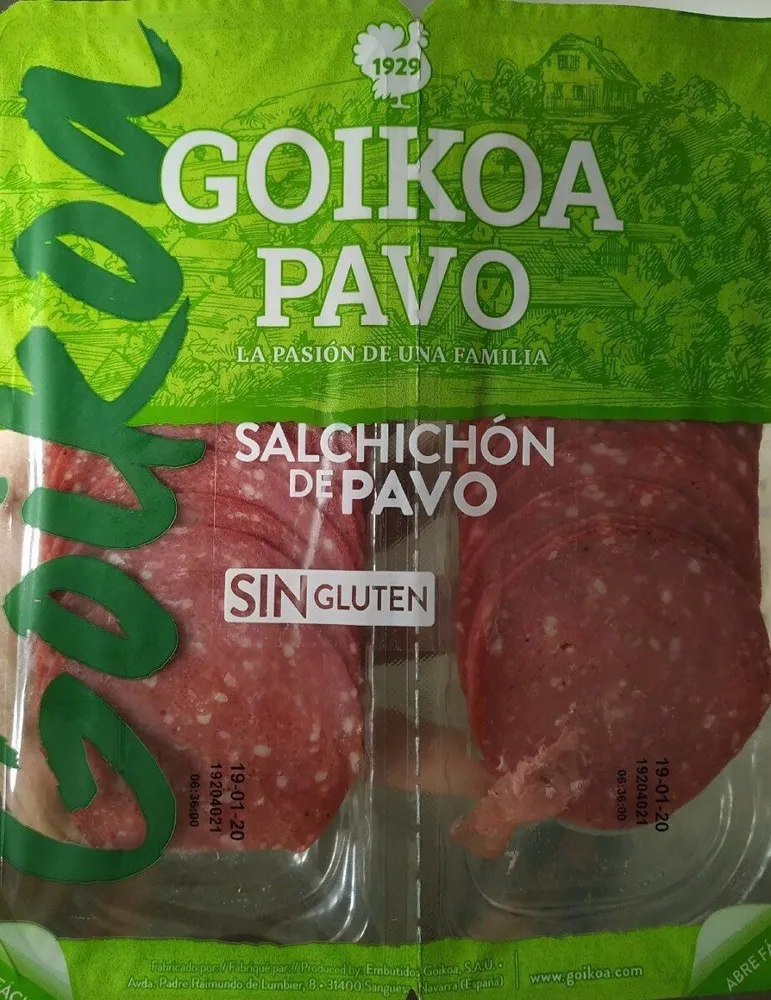 Salchichón de Pavo
