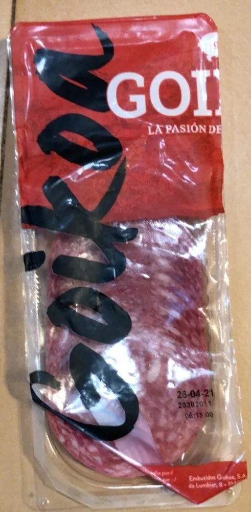 Salchichón extra en lonchas