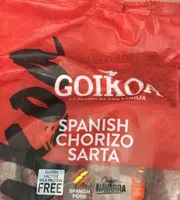 Spicy chorizo