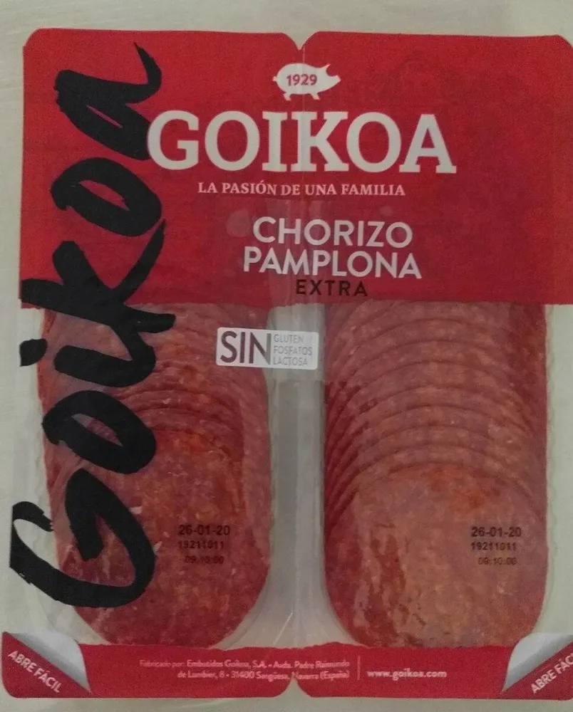 chorizo de Pamplona