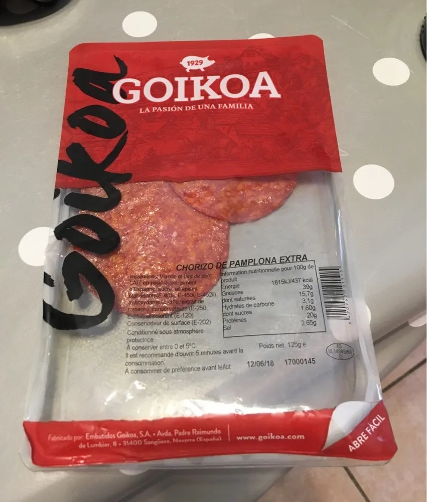 Chorizo de Pamplona