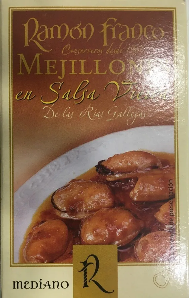Mejillones en salsa de vieiras