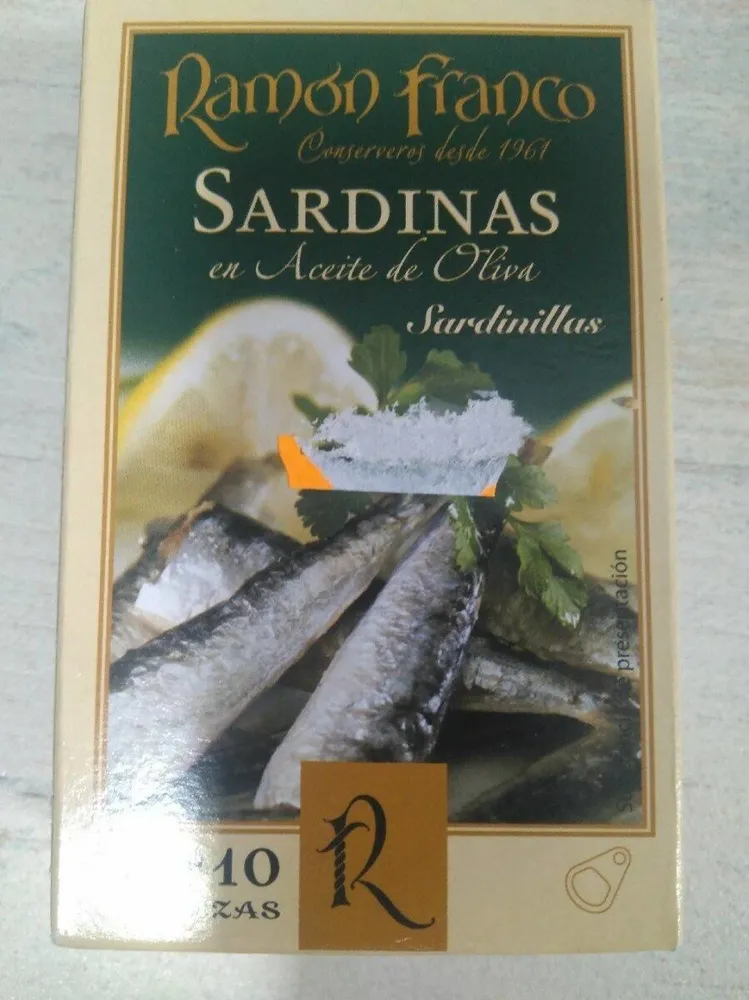 Sardinas de aceite de aliva