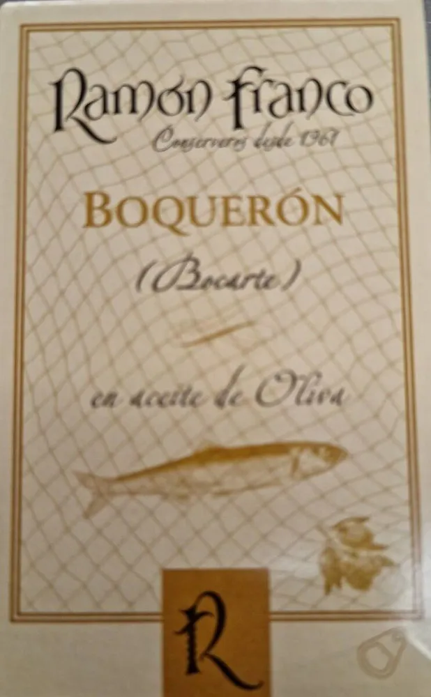 Boquerones en aceite de oliva