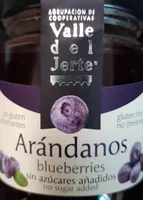 Mermelada de arándanos