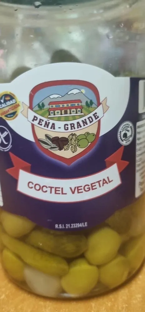 Cóctel vegetal sabor anchoa