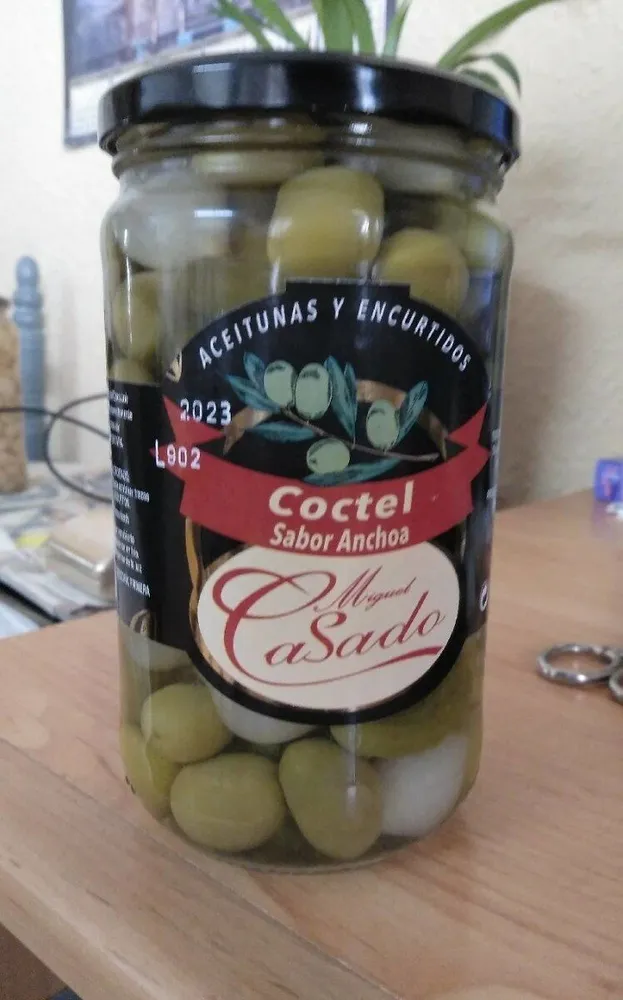 Cóctel sabor anchoa