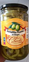 Guindillas picantes en vinagre