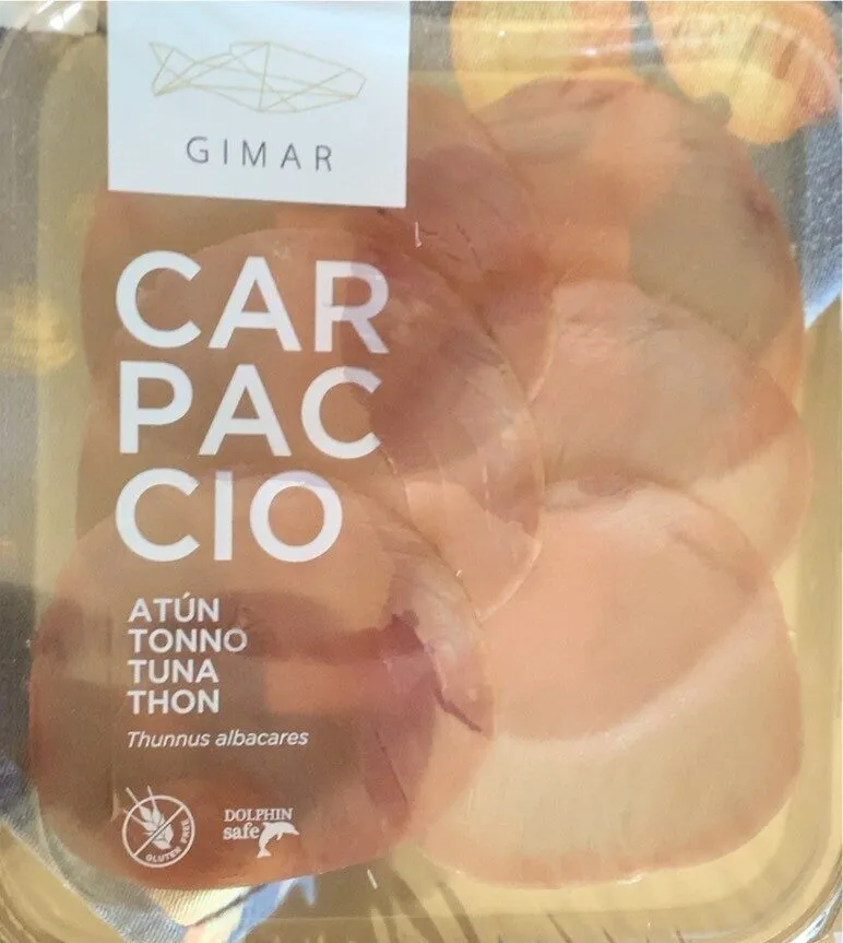 Carpaccio di tonno