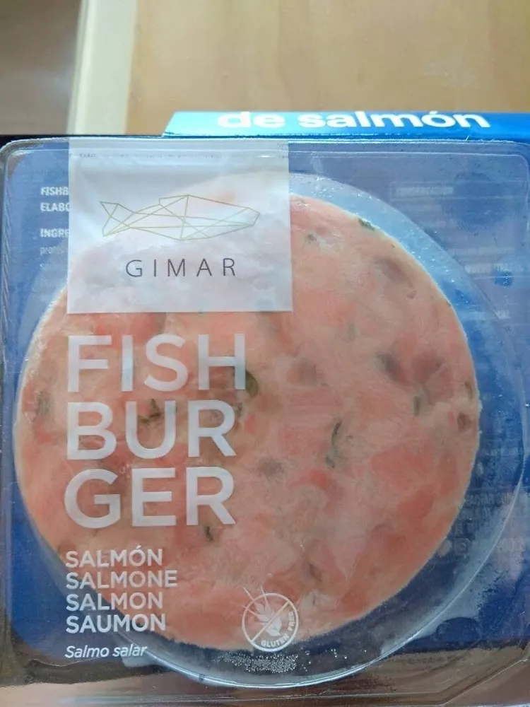 Fish burger salmón