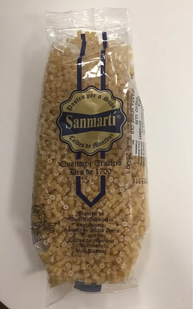 Pasta de sopa