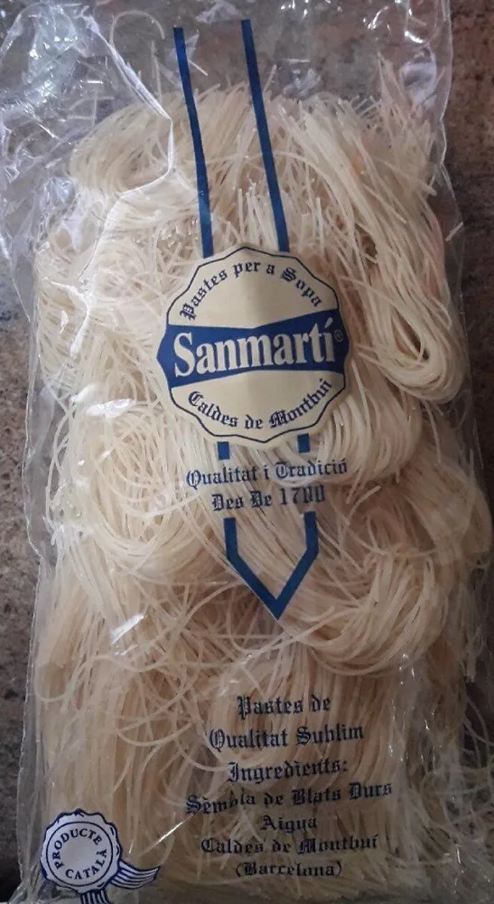 Fideo n. 1 Pastas Sanmartí