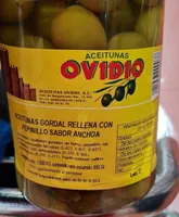 aceitunas gorda rellenas anchoa