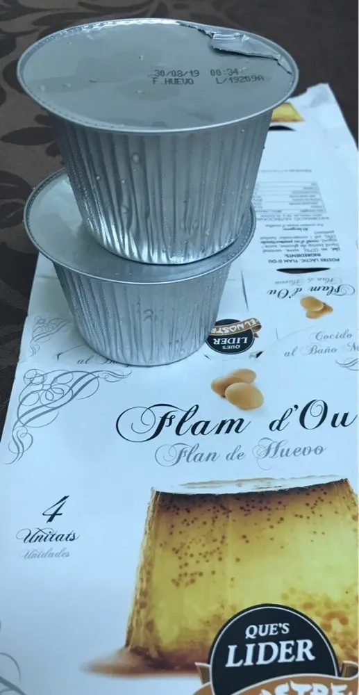 Flan de Huevo