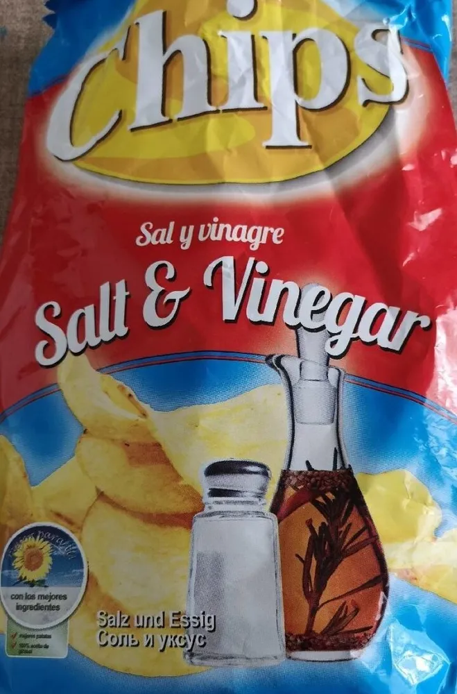 Chips sal y vinagre